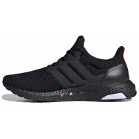 Мужские кроссовки Adidas Originals Pure Boost моно черные